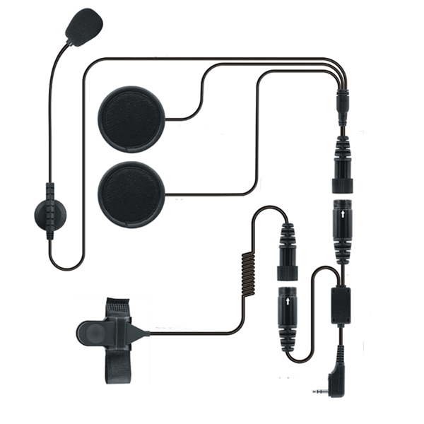 Auricular con micrfono para Handies Motorola JH-505