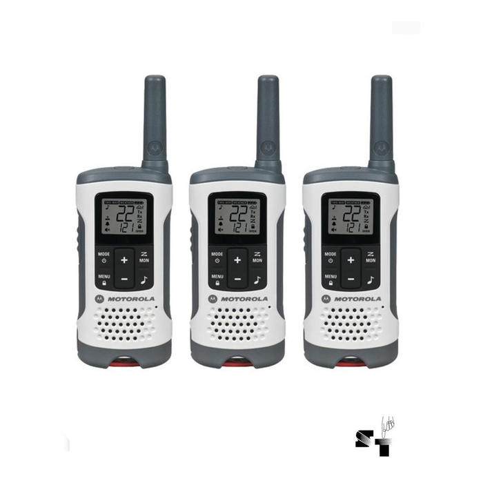 Trio de Handies Motorola T260TP 40 KM - 22 Canales