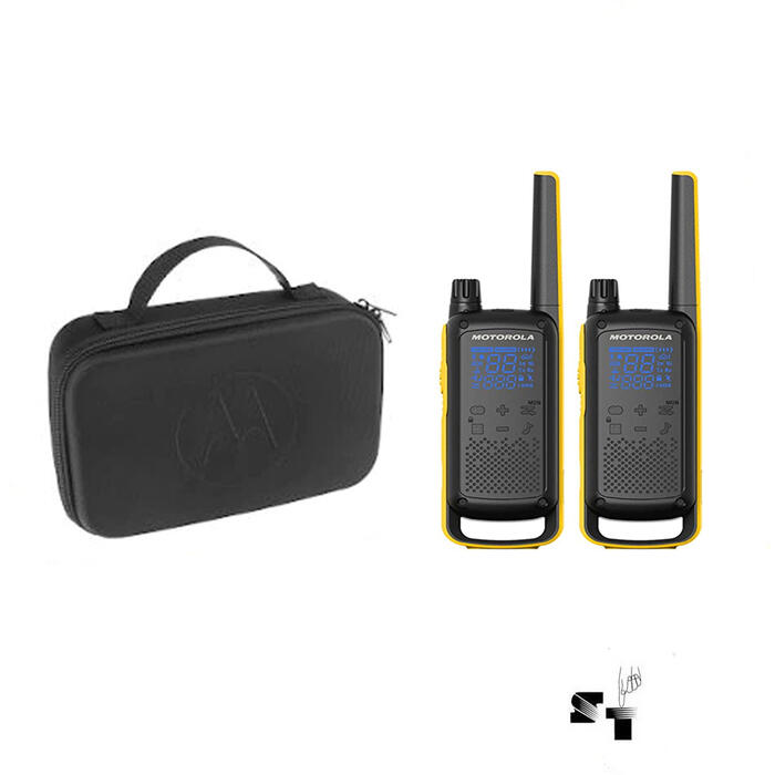 Par de Handies Motorola T470 35 KM 7 Canales