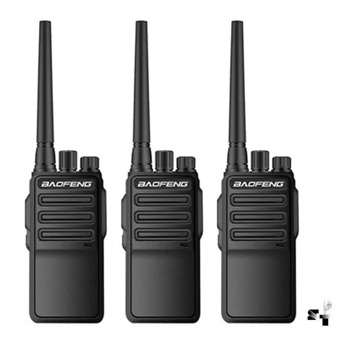 Trio de Handies Baofeng BF-1904D 10 W Uhf Recargable