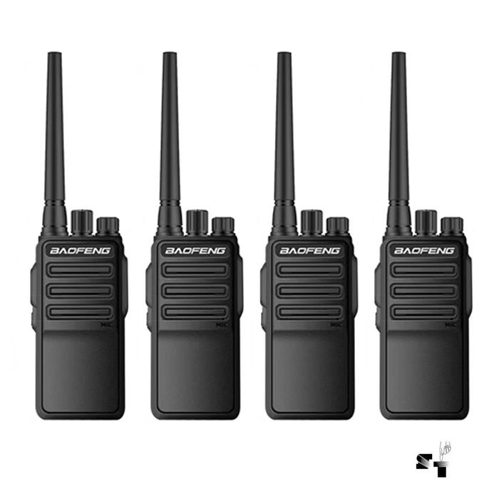 Cuatro Handies Baofeng BF-1904D 10 W Uhf Recargable