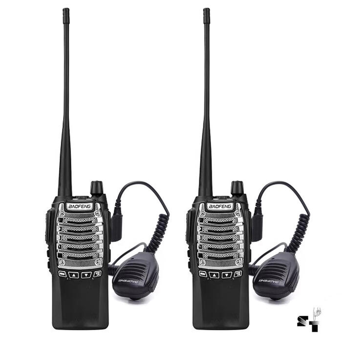 Par de Handies Baofeng UV-8D Uhf Recargable