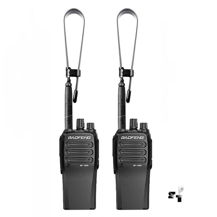 Par de Handies Baofeng BF-1909 Uhf Recargable