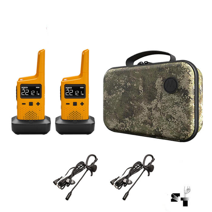 Par de Handies Motorola T380 40 KM - 22 Canales