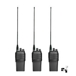Trio de Handie Baofeng BF-1909 Uhf Recargable 