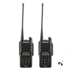Par de Handies Baofeng Bibanda UV-9 Plus IP67