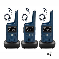 Trio de Handies Motorola T383 + 3 Auriculares JH-614